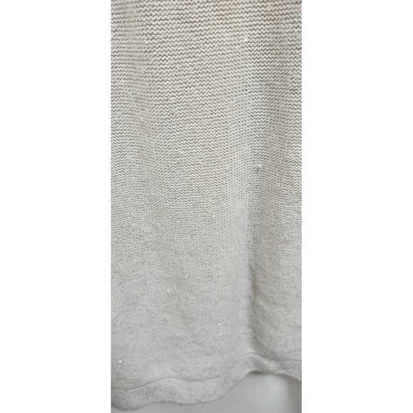 Brunello Cucinelli Cashmere Sleeveless Shawl Cardigan Speckled Knit Vest Double - Picture 9 of 16